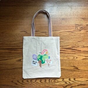 Eco-Friendly Canvas Tote Bag - Cream